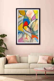999Store    White  Canvas home_decor paintings