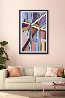 999Store    Purple  Canvas home_decor paintings