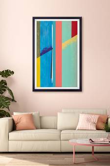 999Store    Blue  Canvas home_decor paintings