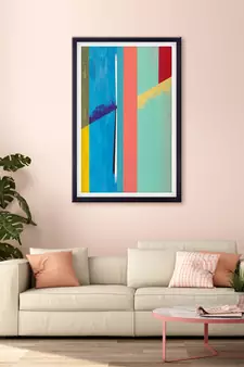 999Store    Blue  Canvas home_decor paintings