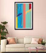 999Store    Blue  Canvas home_decor paintings
