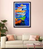 999Store    Blue  Canvas home_decor paintings