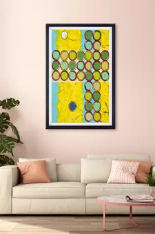 999Store    Yellow  Canvas home_decor paintings