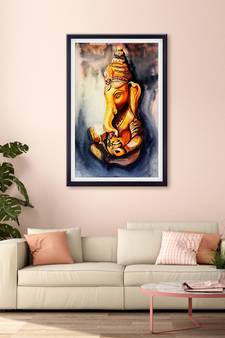 999Store    Yellow  Canvas home_decor paintings