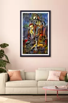 999Store    Grey  Canvas home_decor paintings