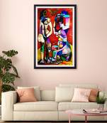 999Store    Red  Canvas home_decor paintings