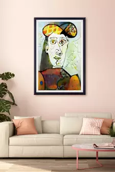 999Store    White  Canvas home_decor paintings