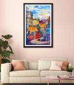 999Store    Blue  Canvas home_decor paintings