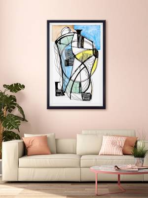 999Store    White  Canvas home_decor paintings 1