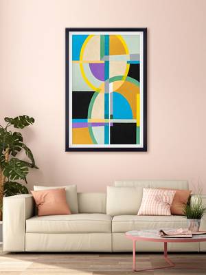 999Store    Blue  Canvas home_decor paintings 1