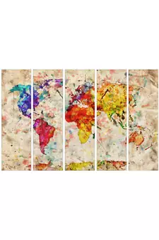 999Store    Multicolor wood home_decor wall decor