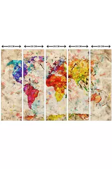 999Store    Multicolor wood home_decor wall decor