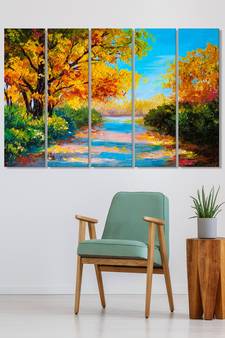 999Store    Yellow  wood home_decor wall decor