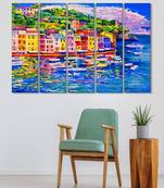 999Store    Blue wood home_decor wall decor