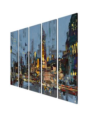 999Store    Grey wood home wall decor 3