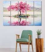 999Store    Pink  wood home wall decor