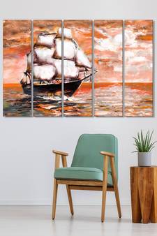 999Store    Brown  wood home wall decor