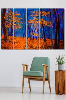 999Store    Yellow  wood home wall decor
