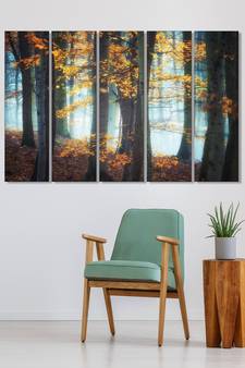 999Store    Yellow  wood home wall decor