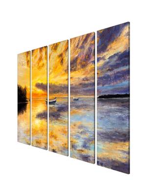 999Store    Yellow  wood home wall decor 3