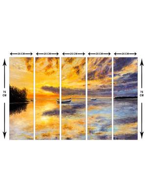 999Store    Yellow  wood home wall decor 5
