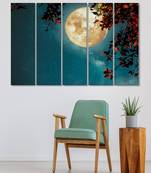 999Store    Blue wood home wall decor