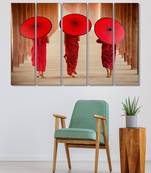 999Store    Red wood home wall decor