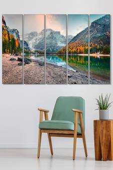 999Store    Blue wood home wall decor