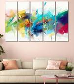 999Store    Blue  wood home wall decor