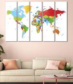 999Store    Blue wood home wall decor