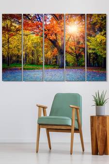 999Store    Yellow  wood home wall decor