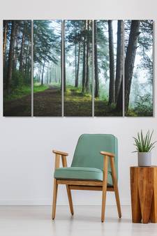 999Store    Green wood home wall decor