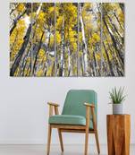 999Store    Yellow  wood home wall decor