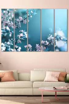 999Store    White wood home wall decor