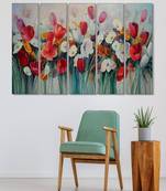 999Store    Red wood home wall decor