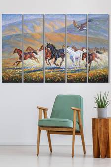 999Store    Green wood home wall decor