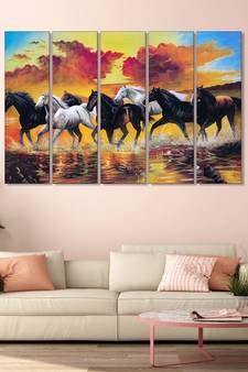 999Store    Black wood home wall decor