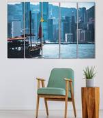 999Store    Blue wood home wall decor