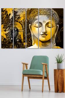 999Store    Yellow  wood home wall decor
