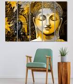 999Store    Yellow  wood home wall decor