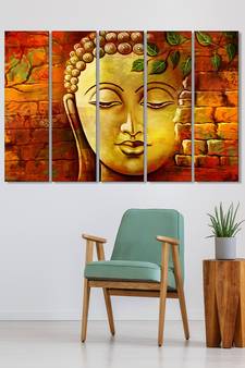 999Store    Red wood home wall decor
