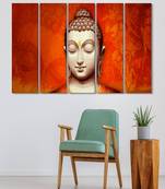 999Store    Orange  wood home wall decor