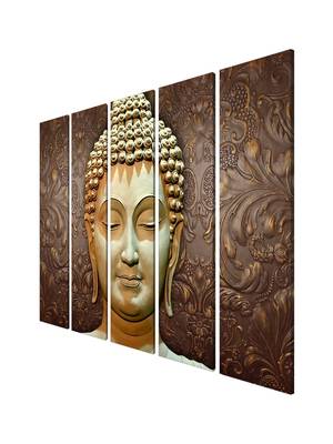 999Store    Yellow  wood home wall decor 3