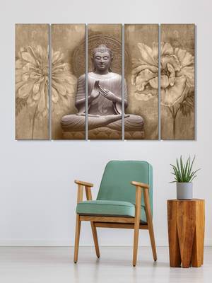 999Store    White wood home wall decor 1