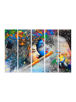 999Store    Blue wood home wall decor 2