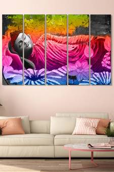 999Store    Pink  wood home wall decor
