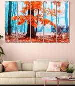 999Store    Red wood home wall decor