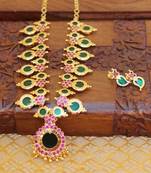 Multicolor agate necklaces