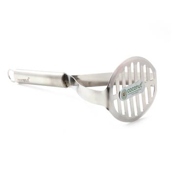Coconut Stainless Steel Hand Masher /Dal Masher Daimeter -(25-Cm /10 Inches) 2