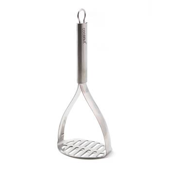 Coconut Stainless Steel Hand Masher /Dal Masher Daimeter -(25-Cm /10 Inches) 3